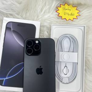 Iphone 16pro max 256GB 行貨，香港版，雙卡雙待，全新一樣，保至2025年9月