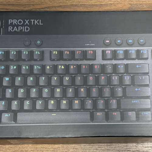 （可議價）Logitech Pro X TKL Rapid磁軸鍵盤