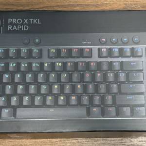 （可議價）Logitech Pro X TKL Rapid磁軸鍵盤