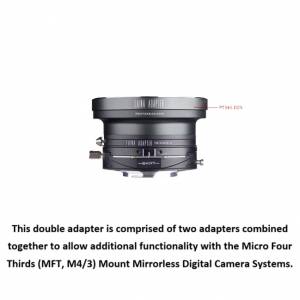 Double Adapter, Pentax 645 And Canon EOS To MFT Tilt & Shift II 移軸、平移組合...