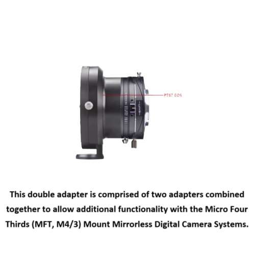 Double Adapter, Pentax 67 And Canon EOS To M43 Tilt & Shift II 移軸、平移組合...