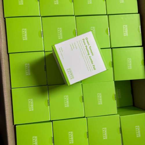 供應商現貨🩷韓國🇰🇷SUNGBOON EDITOR綠蕃茄去角質棉片(一盒60片) | 落單後約3-5個...