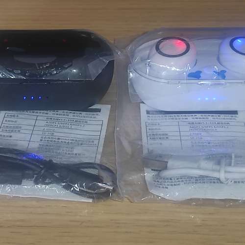 全新 TWS 無線藍牙耳機 2 套