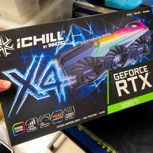 代理換卡，未開封Inno3D RTX 3080 Ti ICHILL x4 3080Ti NOT 3070ti 3070 3090 4070...