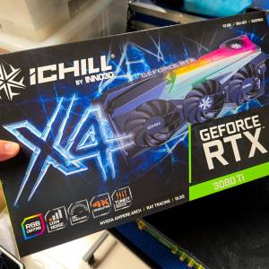 代理換卡，未開封Inno3D RTX 3080 Ti ICHILL x4 3080Ti NOT 3070ti 3070 3090 4070...