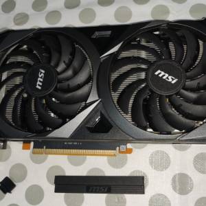 MSI RTX-3060-VENTUS-2X-12G-OC DDR6 192Bit 顯示卡