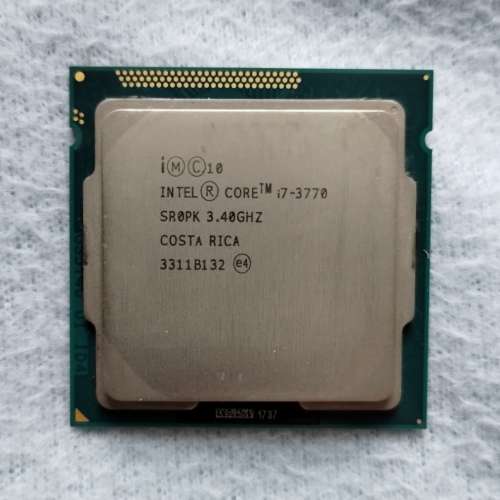 Intel i7-3770 CPU