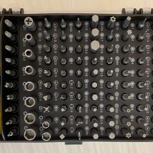 138件精密螺絲批頭