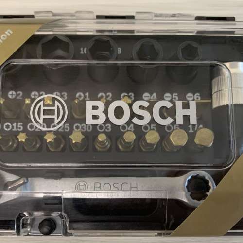 BOSCH 27件棘輪手柄批頭套裝(限量版)