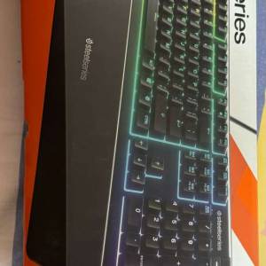 二手Steelseries Apex 3 RGB 防水靜音薄膜式鍵盤(中文)