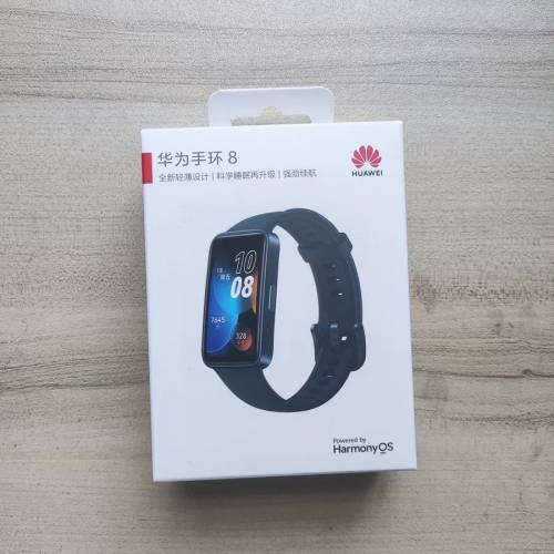 Huawei 華為手環 8  幻夜黑 櫻語粉