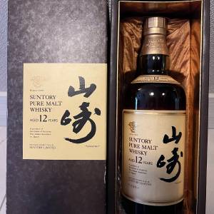 山崎12年 金花版舊版