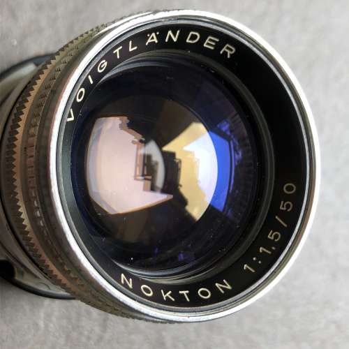 Vintage Voigtland Nokton 50mm f1.5 改Leica 連動