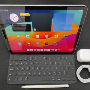 Apple iPad Air 5 64GB 星光色 連 Apple pencil 2 及 Apple smart keyboard folio *...