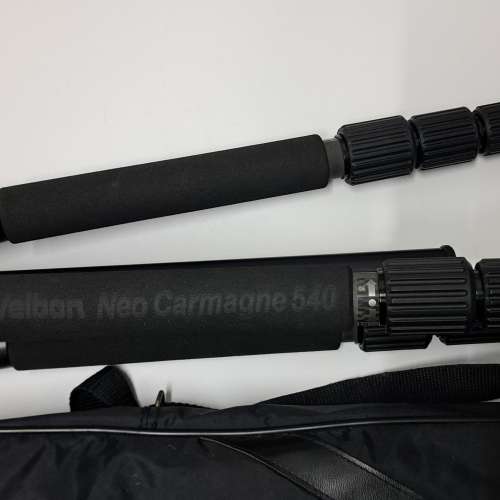 Velbon neo carmagne  540 ，QHD-61Q 鎂合金 碳纖維三腳架