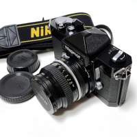 Nikon Nikomat FTN 後期黑機身 Non ai Nikon NIKKOR 50mm F2