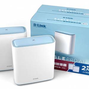 99.99%新、港行、有單有保、D-Link M32 2隻