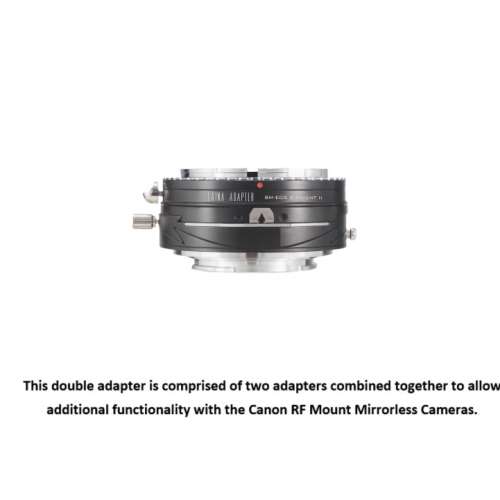 LAINA Double Adapter, Icarex BM And Canon EOS To CANON RF  Tilt & Shift II 移...