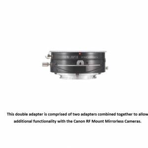Double Adapter, Contax And Canon EOS  To CANON RF  Tilt & Shift II 移軸、平移...