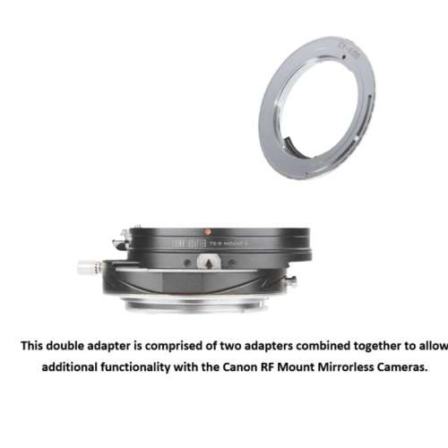 Double Adapter, Contax And Canon EOS  To CANON RF  Tilt & Shift II 移軸、平移...