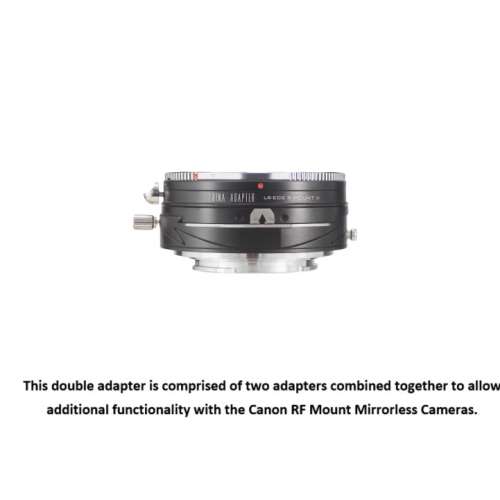 Double Adapter, Leica R SLR And Canon EOS To CANON RF Tilt & Shift II 移軸、平...