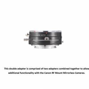 Double Adapter, Leica R SLR And Canon EOS To CANON RF Tilt & Shift II 移軸、平...