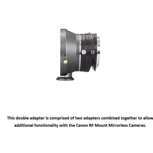 LAINA Double Adapter, Hasselblad V-Mount And Canon EOS To CANON RF  Tilt & Shift