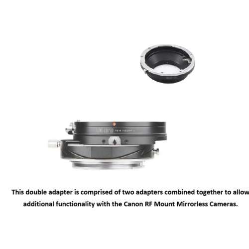 Double Adapter, Mamiya 645 And Canon EOS To CANON RF Tilt & Shift II 移軸、平...
