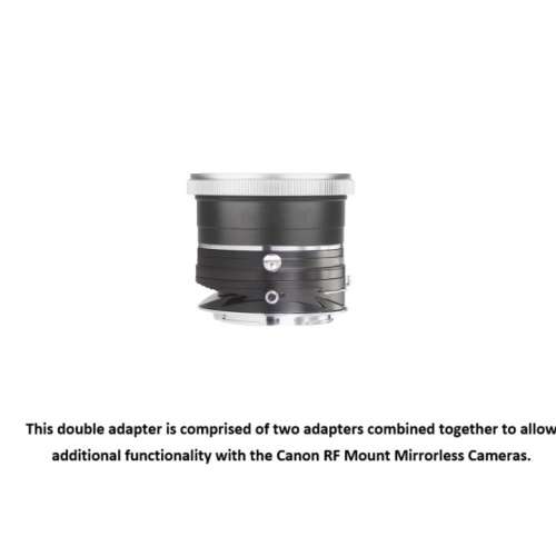 LAINA Double Adapter, Pentacon 6 And Canon EOS To CANON RF Tilt & Shift II