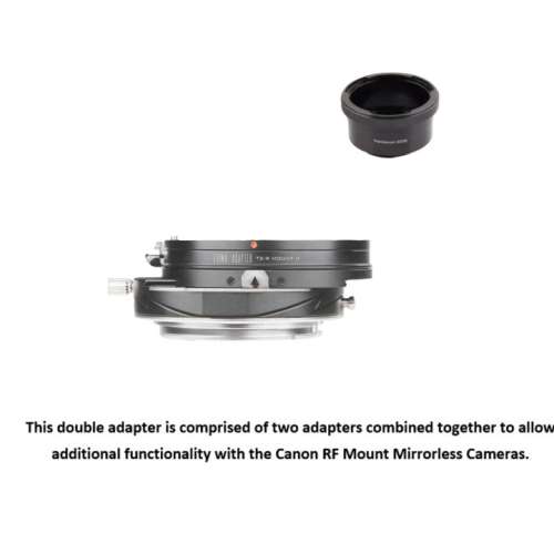 LAINA Double Adapter, Pentacon 6 And Canon EOS To CANON RF Tilt & Shift II