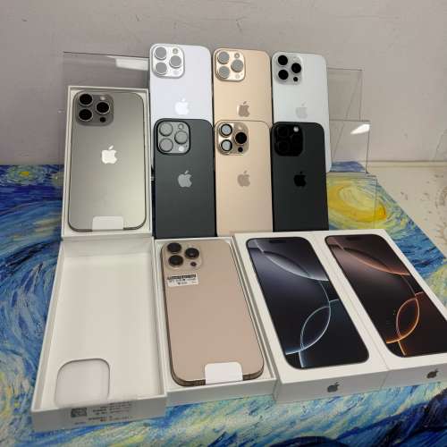 (性價比高新款機😍）Apple iPhone 16系列/香港行貨/Apple iPhone 16Pro/16Pro Max/...