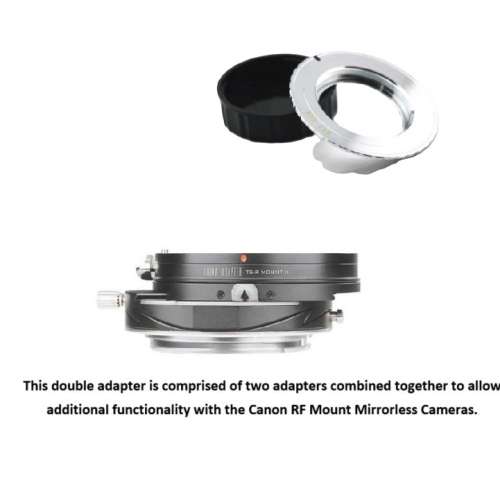 M42 Screw Mount SLR And Canon EOS To CANON RF Tilt & Shift II 移軸、平移組合金...
