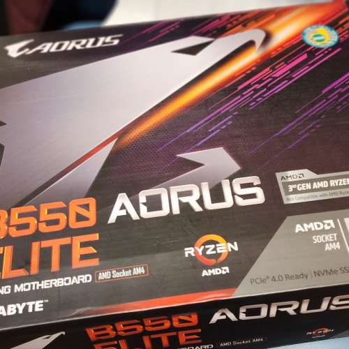 Gigabyte B550 AORUS ELITE 底