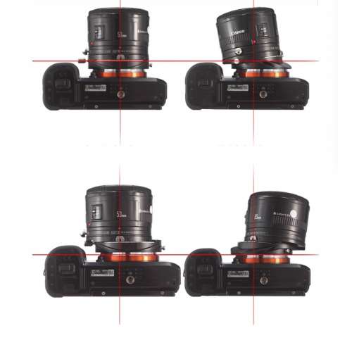 Arri PL Mount Lens And Canon EOS To Sony E  Tilt & Shift II 移軸、平移組合金屬...