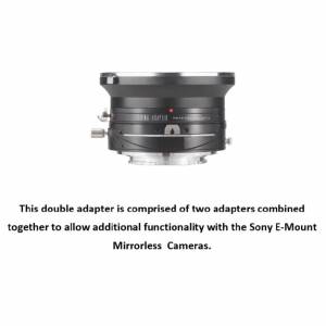 Mamiya 645 (M645) Mount SLR Lens And Canon EOS To Sony E Tilt & Shift II 移軸...