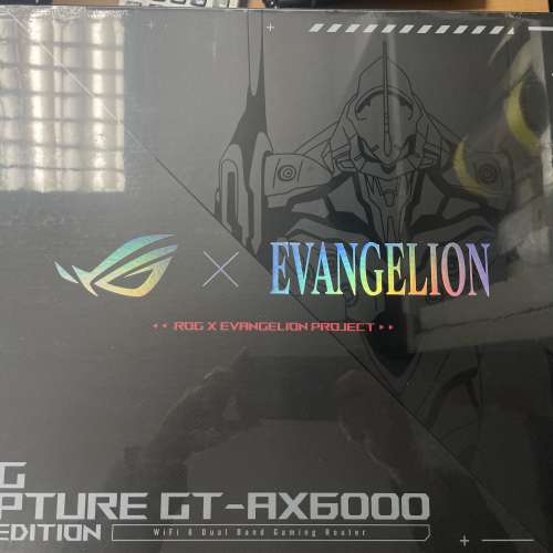 Asus ROG Rapture GT AX6000 EVA 路由器 Evangelion Dual 2.5G LAN Router