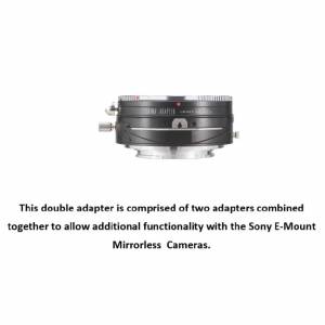 LAINA Lens Mount Double Adapter, LEICA R LR SLR Lens And Canon EOS (EF / EF-S) D