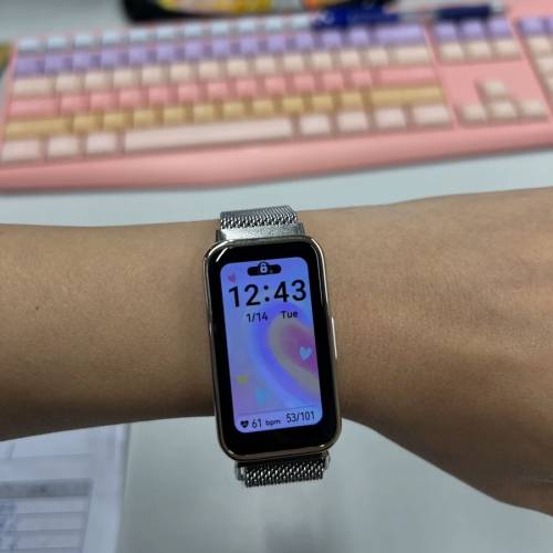 Huawei 華為手環 9 星空黑 拂曉粉 羽沙白 檸檬黃