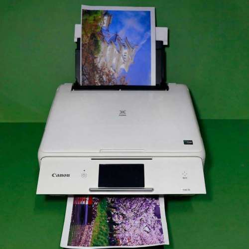 極新少用入滿一套墨用6色780 781墨盒無盒高級Canon TS8170 Scan printer(可無線打...