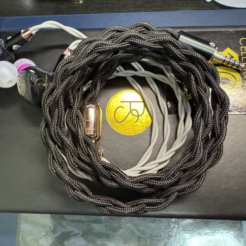 Plussound Verse Silver+ CM 4.4 耳機線