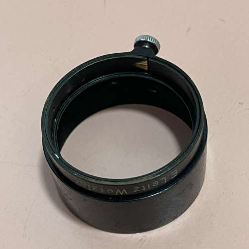 Leica Leitz 3.5cm elmar black paint hood