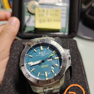 最後三隻🌈特價全新五折🔥BALL watch 波爾錶，全套行貨三年保用。有興趣直接pm留電話...