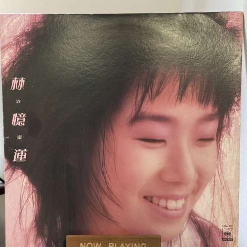 林憶蓮-放縱 (粉紅膠) 齊歌詞海報