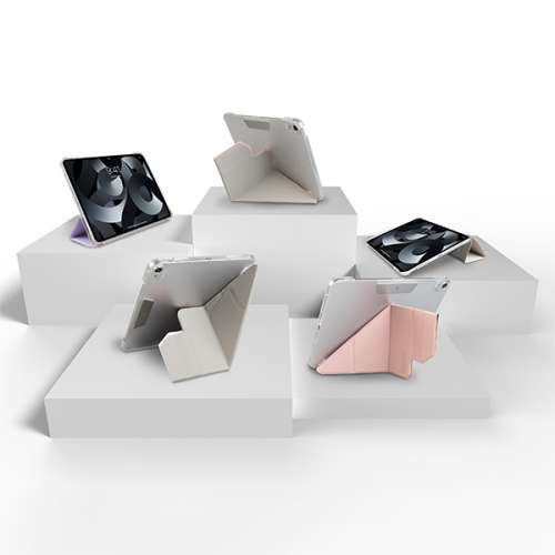 JTLEGEND iPad Air Ness Pro 保護殼 - 奶茶灰 Gray beige (iPad Air 4th 5th 6th M...