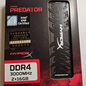 kingston hyperx predator ddr4 3200mhz