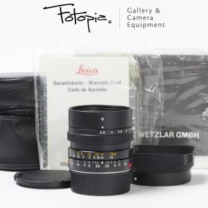 || Leica Elmarit-M 28mm F2.8 - v3, Like new with full packing ||