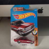 HOT WHEELS 63 CHEVY II Metalflake Dark Red NEW 全新 風火輪