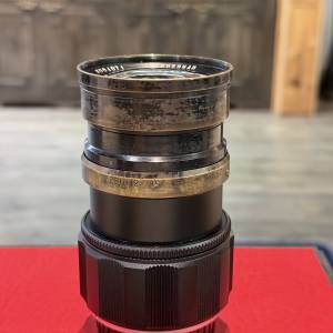 Lenkinap PO18-3 10cm f2 cine lens Nikon F mount modified