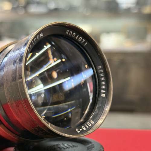 Lenkinap PO18-3 10cm f2 cine lens Nikon F mount modified