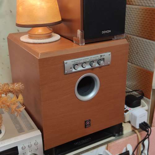 DENON Rcd M40 全套組合全正常使用中跟一對Yamaha yst 015 超低音喇叭